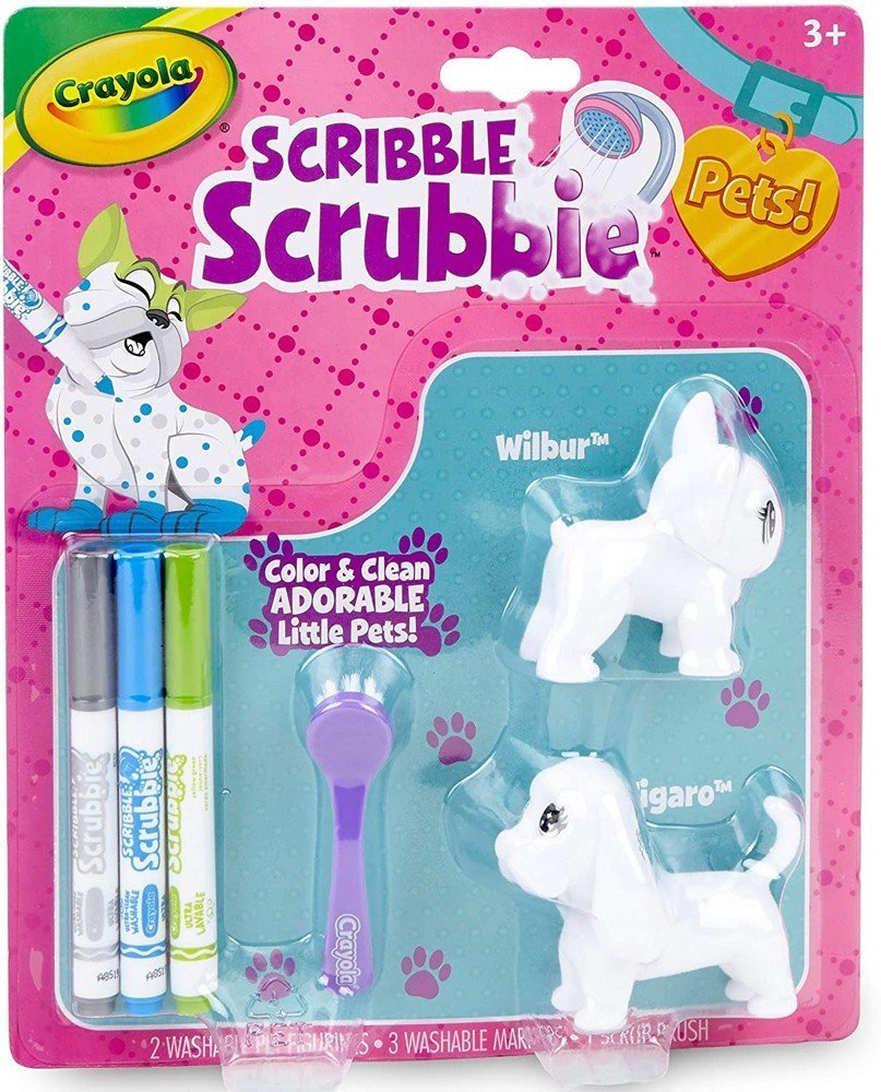 GIOCHI PREZIOSI CRAYOLA WASHIMALS ΣΕΤ ΣΚΥΛΑΚΙΑ (74-7252-E-001)