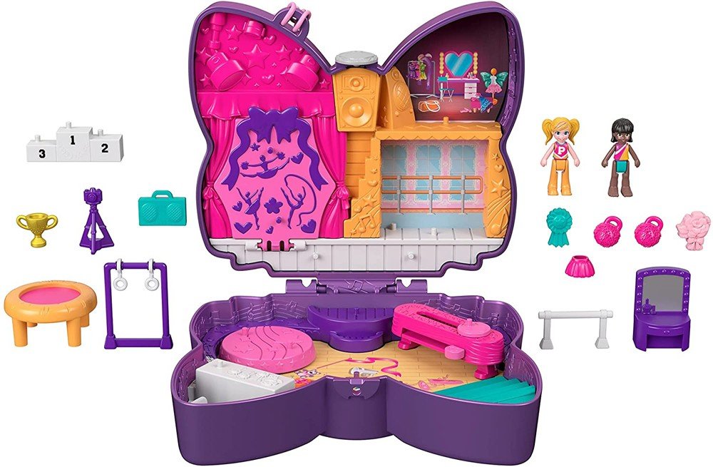 MATTEL PLAYSET POLLY POCKET MINI-Ο ΚΟΣΜΟΣ ΤΗΣ (HCG17)