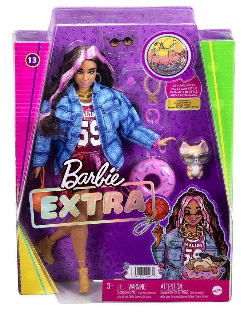 BARBIE EXTRA - BASKETBALL JERSEY (HDJ46)