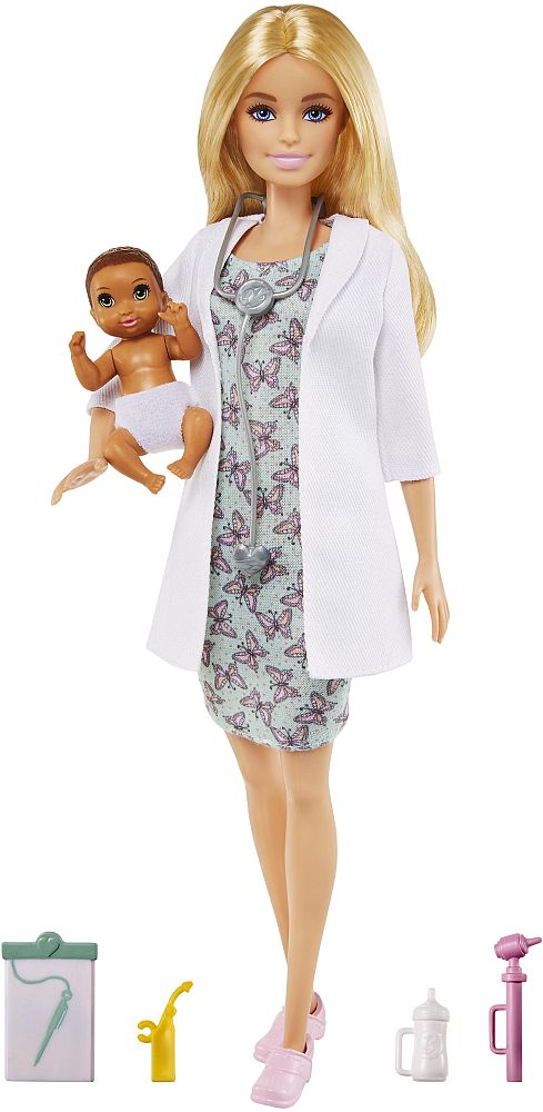 BARBIE ΓΙΑΤΡΟΣ ΓΙΑ ΜΩΡΑΚΙ (GVK03)