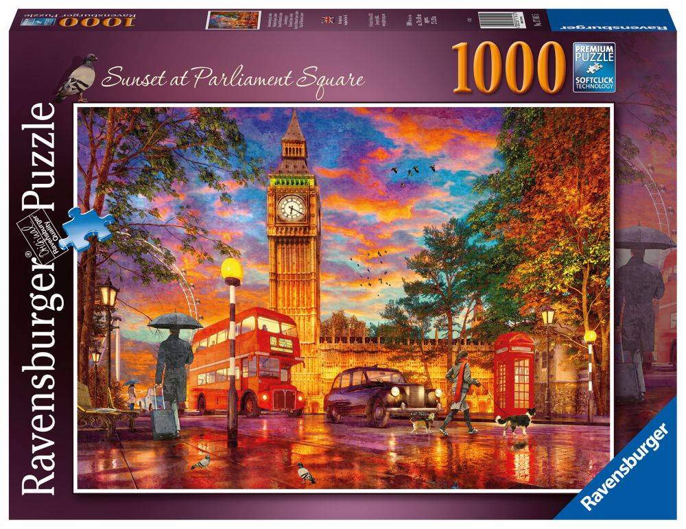 ΔΥΣΗ ΣΤΟ ΛΟΝΔΙΝΟ RAVENSBURGER 1000 ΚΟΜΜΑΤΙΑ