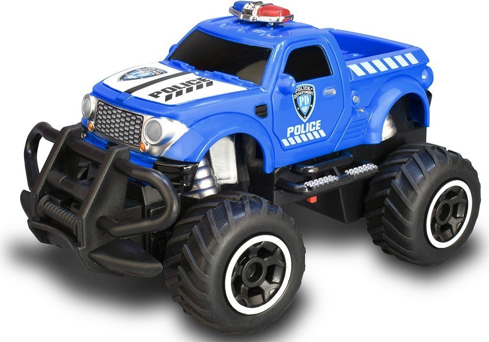 TAIYO ΤΗΛΕΚΑΤΕΥΘΥΝΟΜΕΝΟ ΟΧΗΜΑ TAIYO MINI POLICE TRUCK-BLUE 1:40
