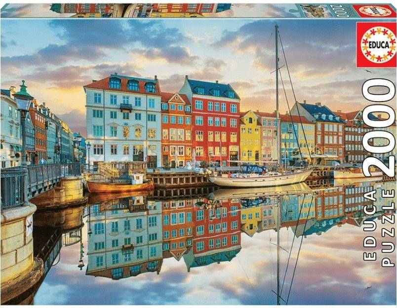 SUNSET AT COPENHAGEN HARBOUR EDUCA 2000 ΚΟΜΜΑΤΙΑ