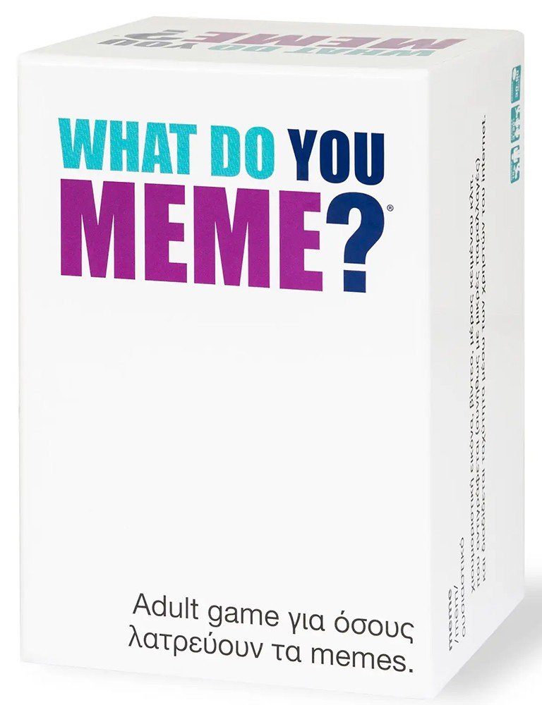 AS COMPANY ΕΠΙΤΡΑΠΕΖΙΟ ΠΑΙΧΝΙΔΙ AS GAMES WHAT DO YOU MEME? ΓΙΑ 3-20 ΠΑΙΚΤΕΣ (18+ ΕΤΩΝ)