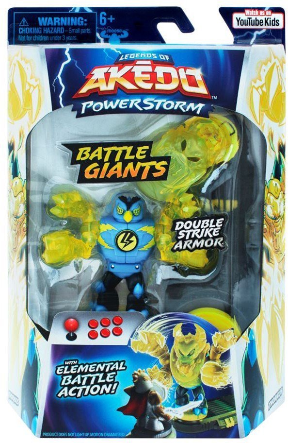 Akedo Power Storm Giants Pack 2 Σχέδια – 1 τμχ (AKE14000)