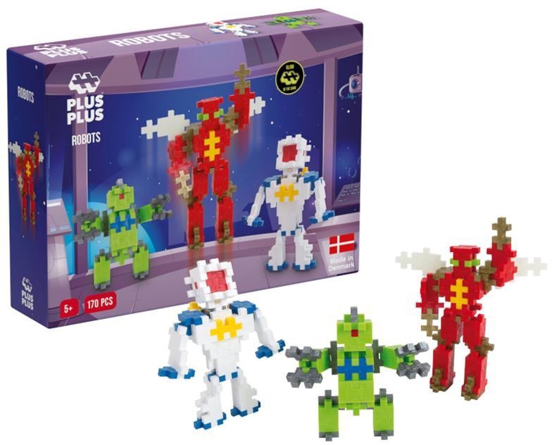 GIOCHI PREZIOSI PLUS-PLUS ΤΟΥΒΛΑΚΙΑ LEARN TO BUILD ΡΟΜΠΟΤ