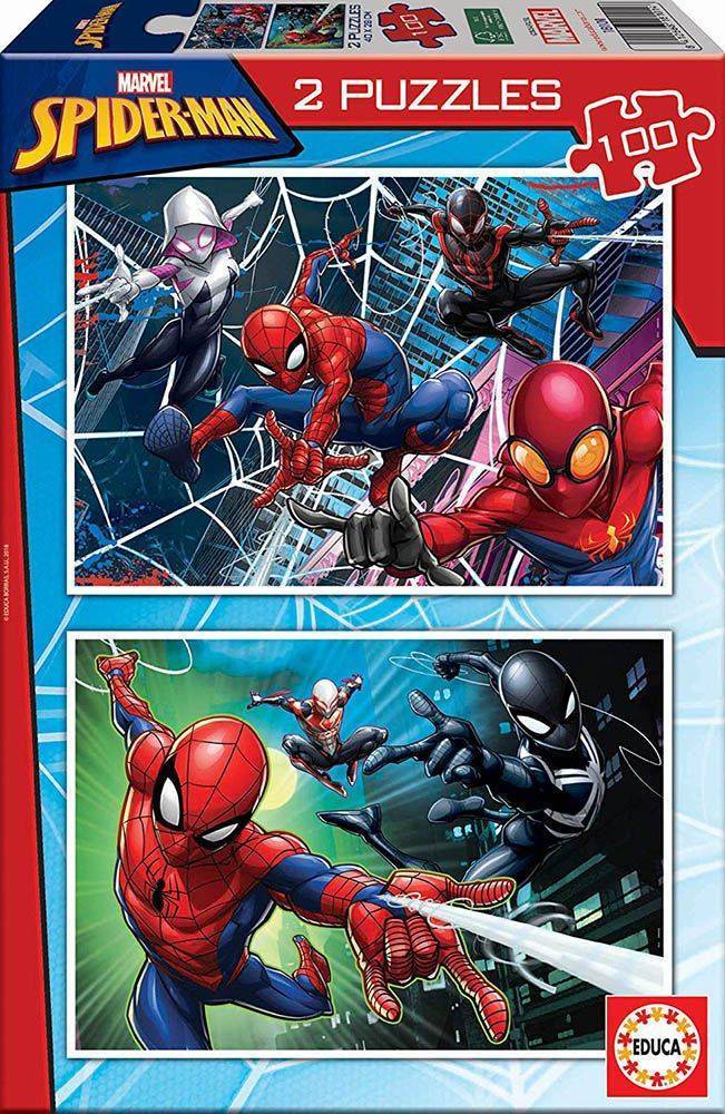 EDUCA SPIDER-MAN EDUCA 2X100 ΚΟΜΜΑΤΙΑ