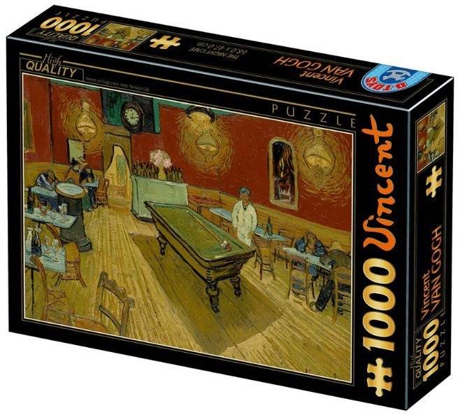 VINCENT VAN GOGH-THE NIGHT CAFE D-TOYS 1000 ΚΟΜΜΑΤΙΑ