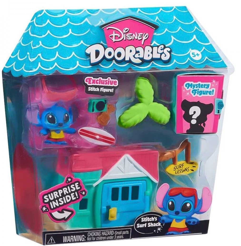 GIOCHI PREZIOSI DISNEY DOORABLES MINI ΣΠΙΤΑΚΙΑ ΤΟ ΚΑΤΑΦΥΓΙΟ ΣΕΡΦ ΤΟΥ STITCH (DRB02000)