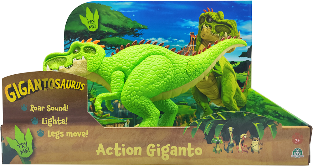 GIGANTOSAURUS GIGANTO ΜΕ ΛΕΙΤΟΥΡΓΙΕΣ 36CM (GGN03000)