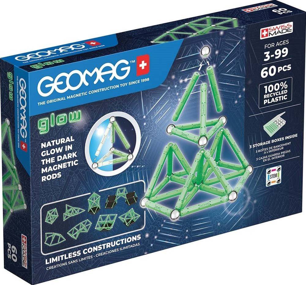 ΜΑΓΝΗΤΙΚΟ ΣΕΤ GEOMAG GLOW 60-GREEN (338)