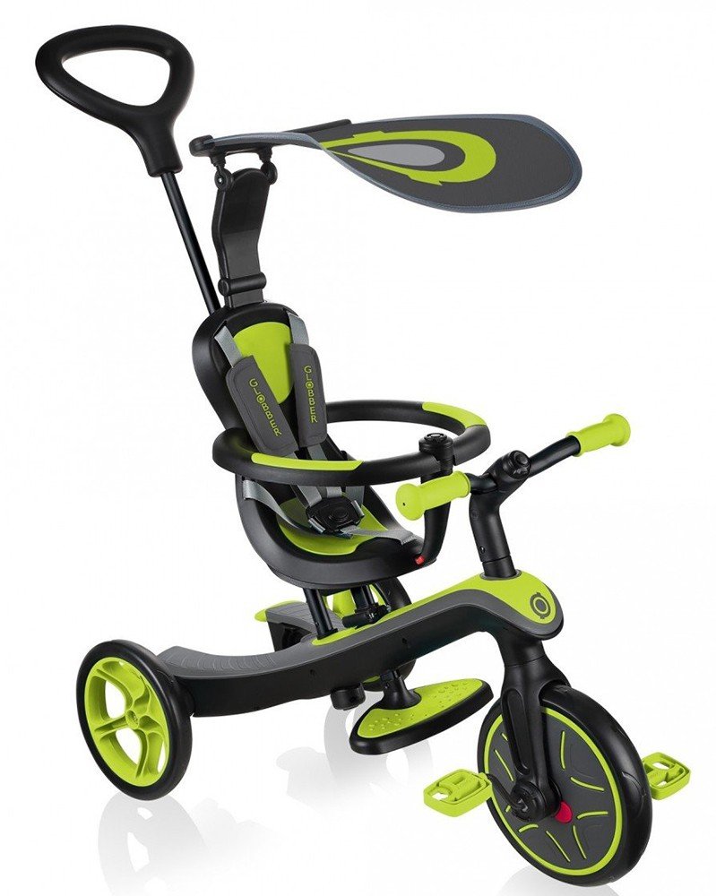 GLOBBER ΤΡΙΚΥΚΛΟ GLOBBER TRIKE EXPLORER 4IN1 LIME GREEN (632-106)