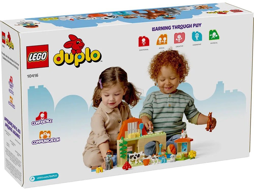 LEGO LEGO DUPLO CARING FOR ANIMALS AT THE FARM (10416)
