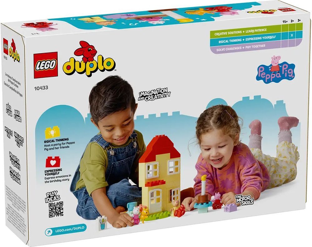 LEGO LEGO DUPLO PEPPA PIG BIRTHDAY HOUSE (10433)