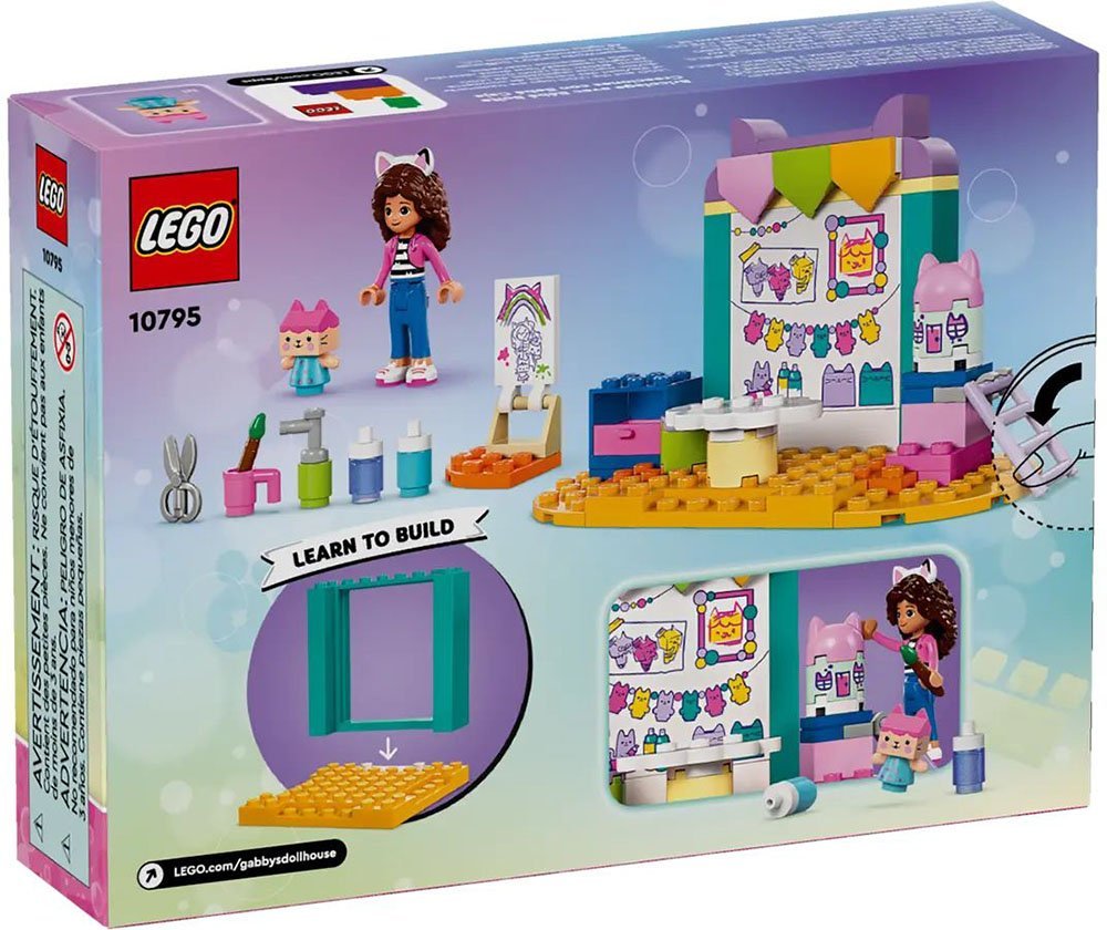 LEGO LEGO GABBY&#039;S DOLLHOUSE CRAFTING WITH BABY BOX (10795)
