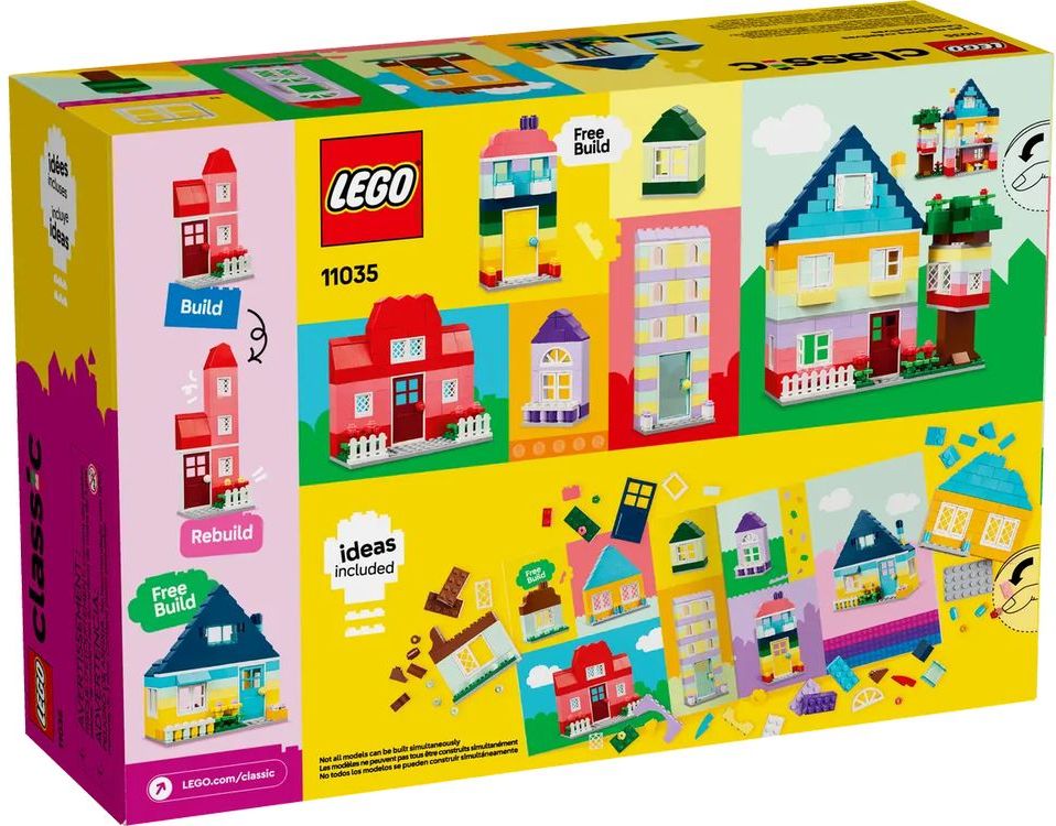 LEGO LEGO CLASSIC CREATIVE HOUSES (11035)