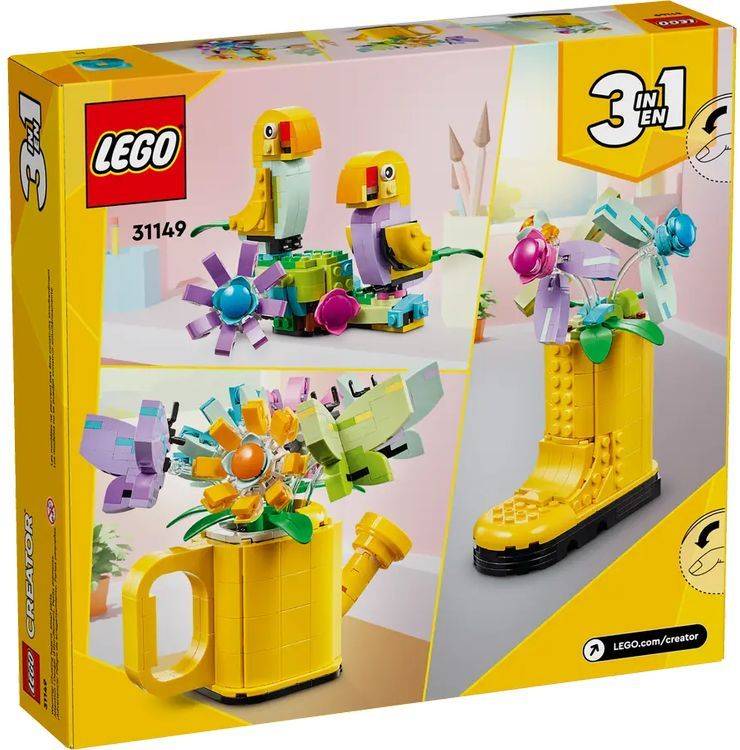 LEGO CREATOR FLOWERS IN WATERING CAN (31149)