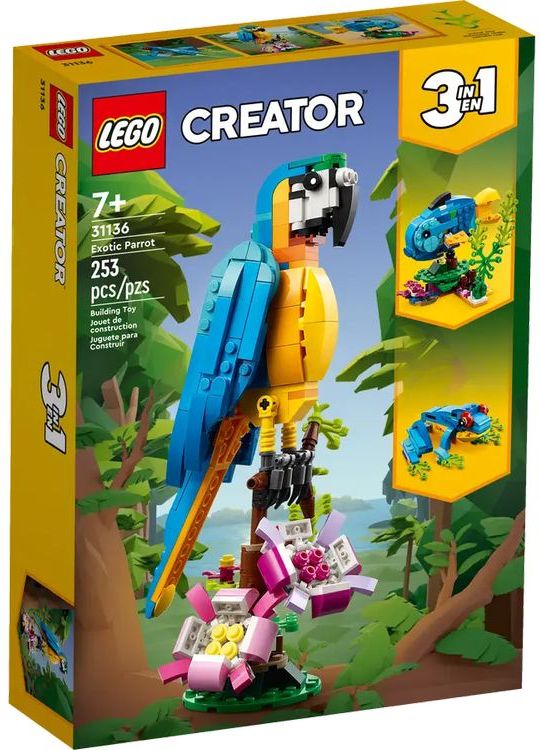 LEGO LEGO CREATOR EXOTIC PARROT (31136)