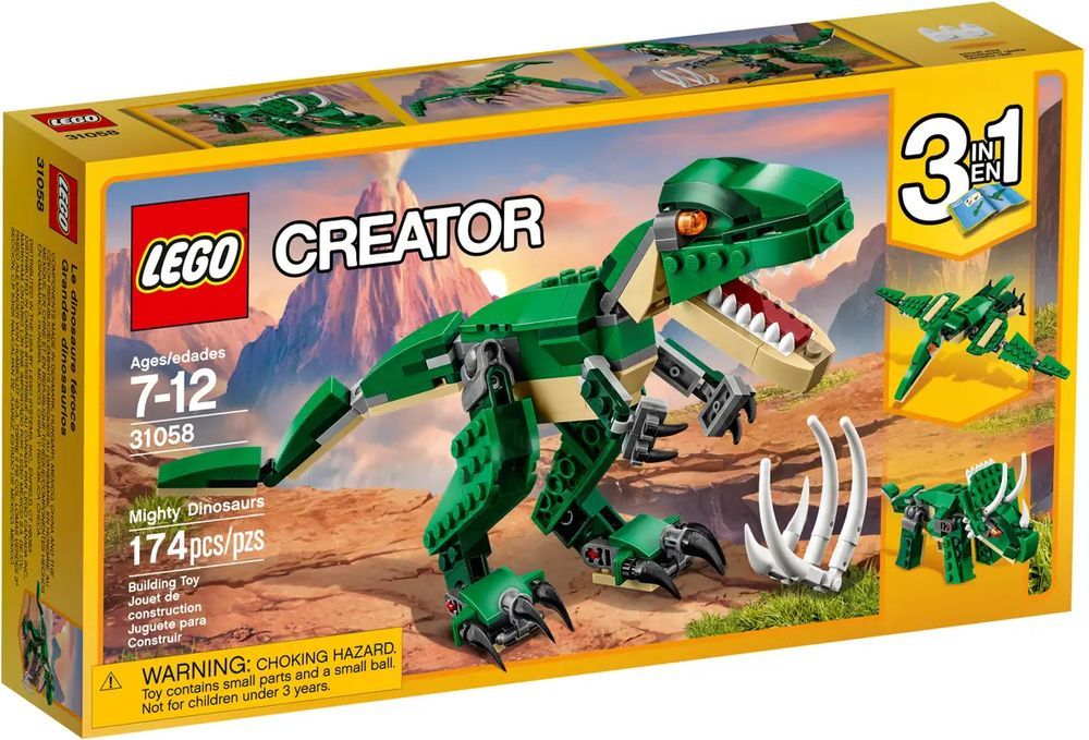 LEGO LEGO CREATOR MIGHTY DINOSAURS (31058)