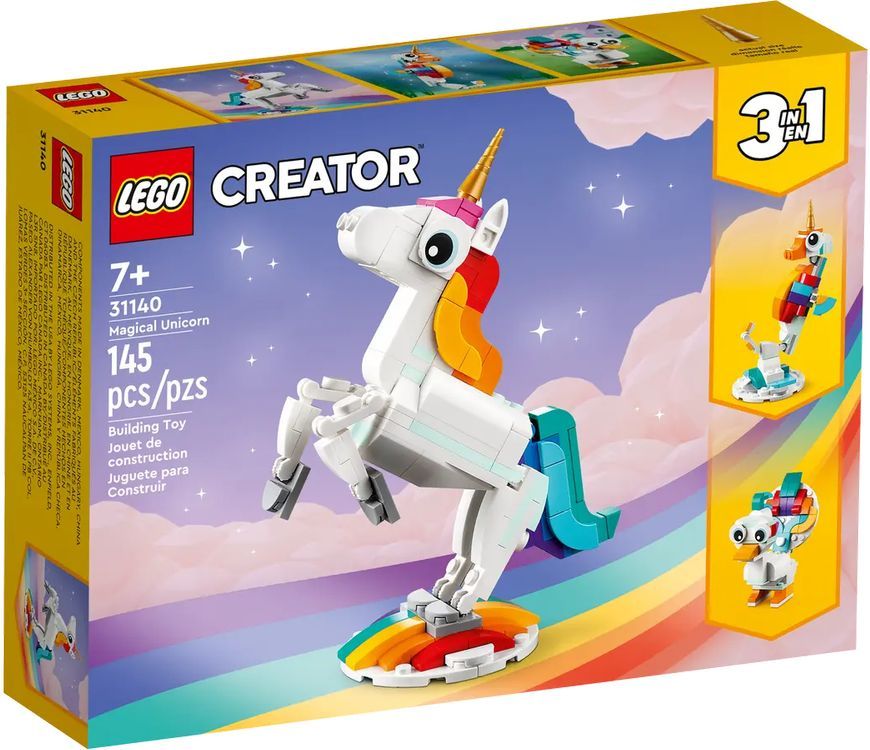 LEGO LEGO CREATOR MAGICAL UNICORN (31140)
