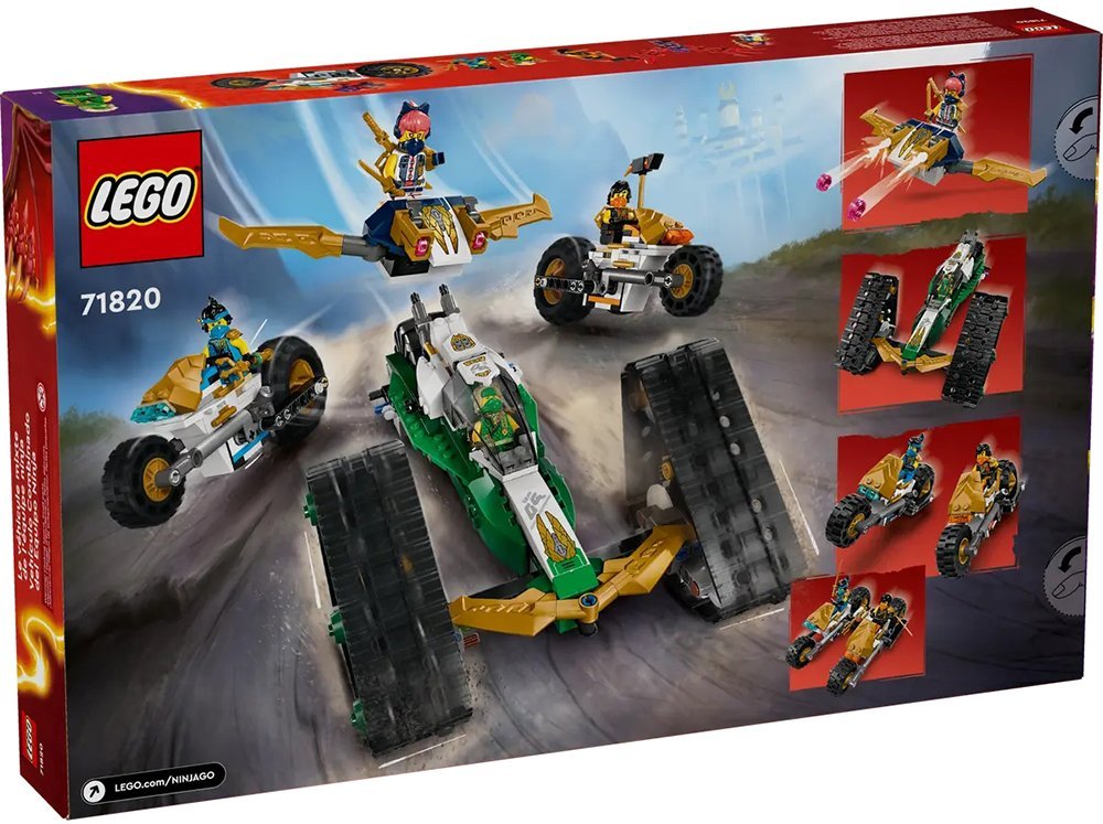 LEGO LEGO NINJAGO NINJA TEAM COMBO VEHICLE (71820)