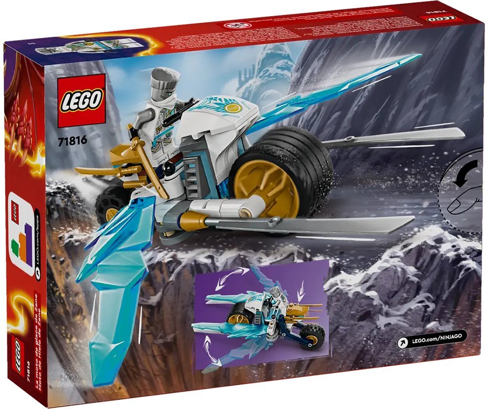 LEGO LEGO NINJAGO ZANE&#039;S ICE MOTORCYCLE (71816)
