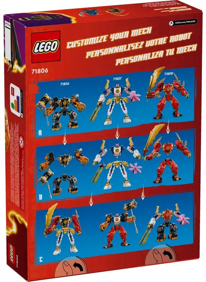 LEGO LEGO NINJAGO COLE&#039;S ELEMENTAL EARTH MECH (71806)