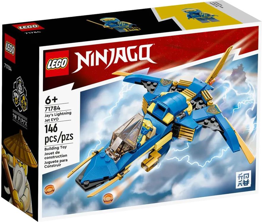 LEGO LEGO NINJAGO JAYS LIGHTNING JET EVO (71784)
