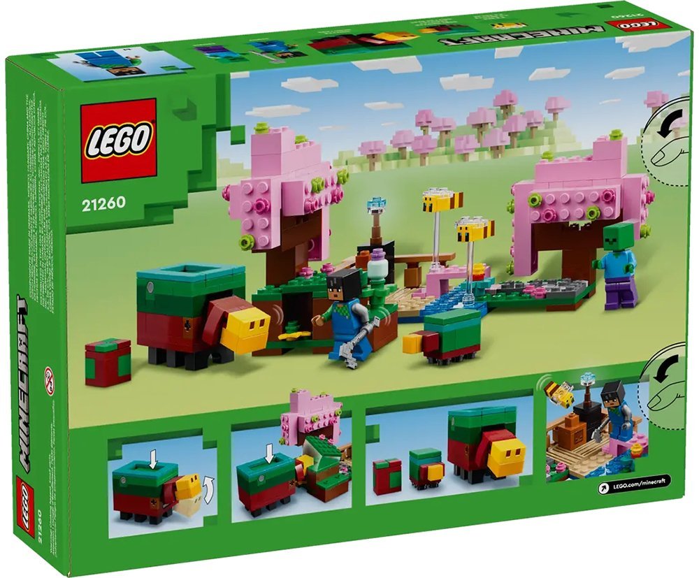 LEGO LEGO MINECRAFT THE CHERRY BLOSSOM GARDEN (21260)