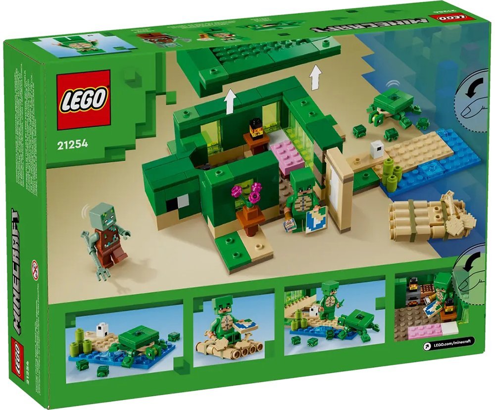 LEGO LEGO MINECRAFT THE TURTLE BEACH HOUSE (21254)