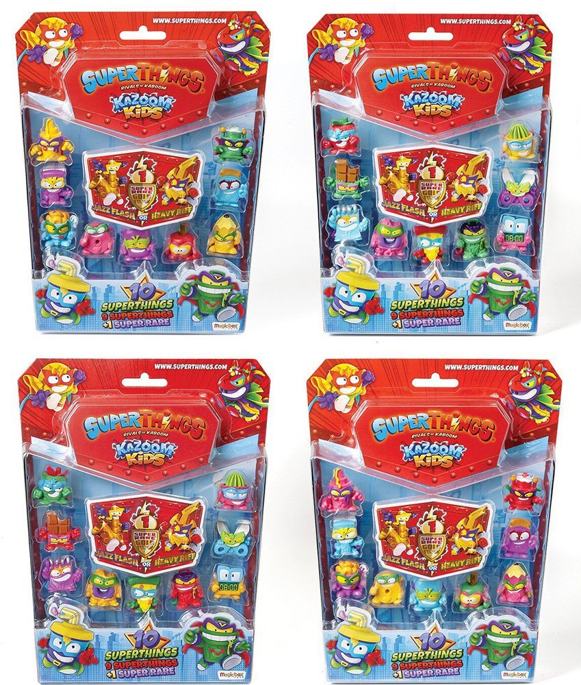 AS COMPANY SUPERTHINGS ΜΙΚΡΟΠΛΑΣΜΑΤΑ KAZOOM KIDS BLISTER 9+1 ΦΙΓΟΥΡΕΣ