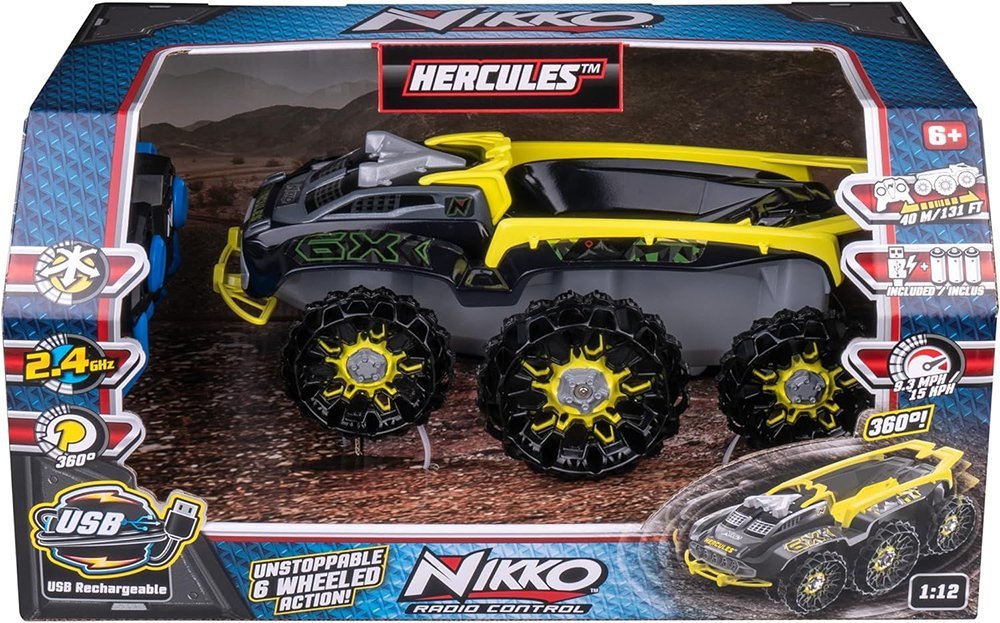 NIKKO ΟΧΗΜΑ NIKKO RC HERCULES 6-WHEELED (34/10420)