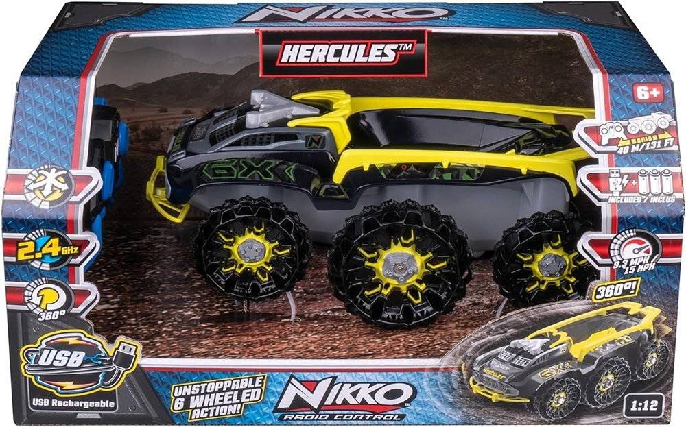 ΟΧΗΜΑ NIKKO RC HERCULES 6-WHEELED (34/10420)