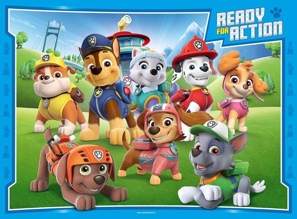 PAW PATROL RAVENSBURGER ΠΑΖΛ ΔΑΠΕΔΟΥ 16ΤΜΧ