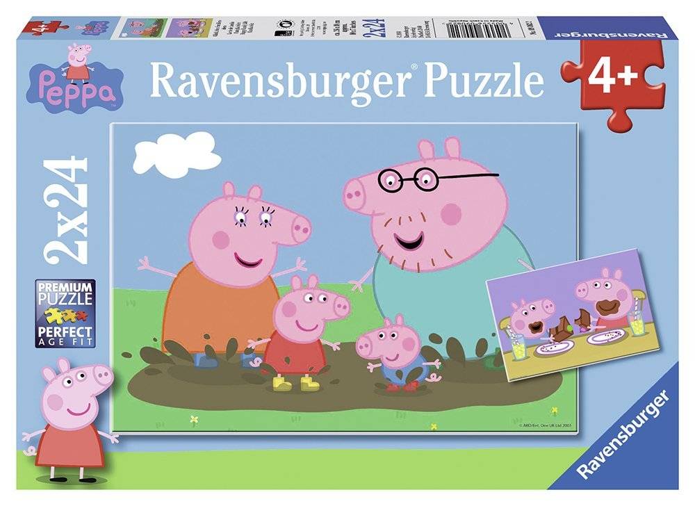 PEPPA PIG RAVENSBURGER 2Χ24 48ΤΜΧ