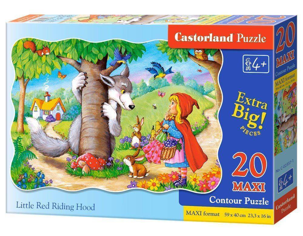 CASTORLAND ΠΑΖΛ CASTORLAND LITTLE RED RIDING HOOD 20TMX
