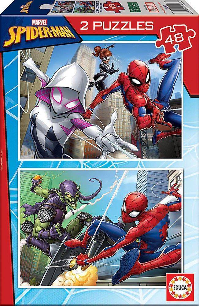 ΠΑΖΛ EDUCA SPIDER-MAN (2 X 48 TMX)