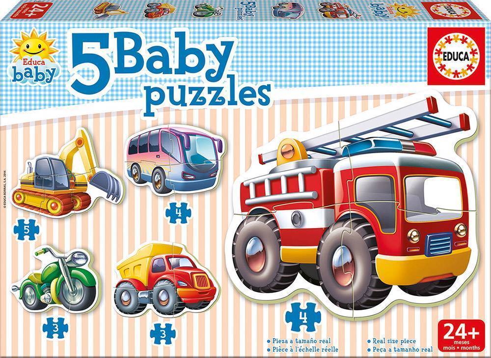 EDUCA PUZZLE VEHICLES 3-4-5 ΤΜΧ