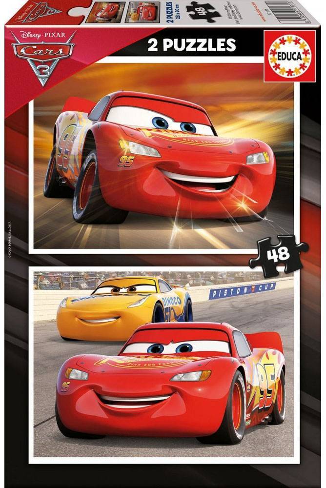 EDUCA EDUCA PUZZLE CARS 3 (2 Χ 48 ΤΜΧ)