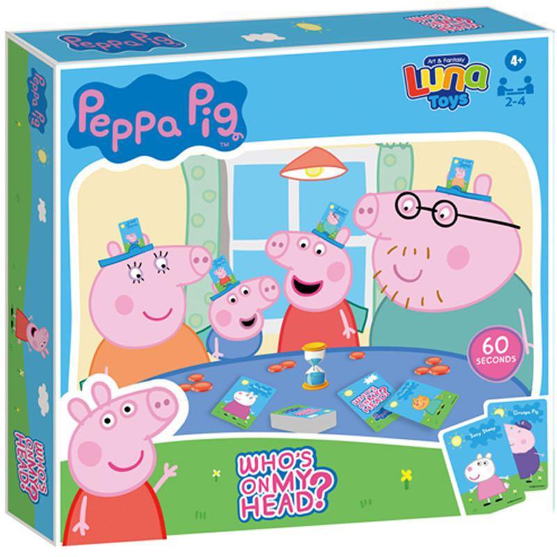 LUNA PUZZLE LUNA ΠΟΙΟΣ ΕΙΝΑΙ ΣΤΟ ΚΕΦΑΛΙ PEPPA PIG