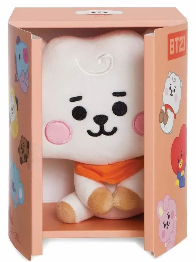 BT21 ΛΟΥΤΡΙΝΟ ΚΟΥΚΛΑΚΙ BT21 BABY RJ ΣΕ ΣΥΣΚΕΥΑΣΙΑ ΔΩΡΟΥ (20 ΕΚ.)