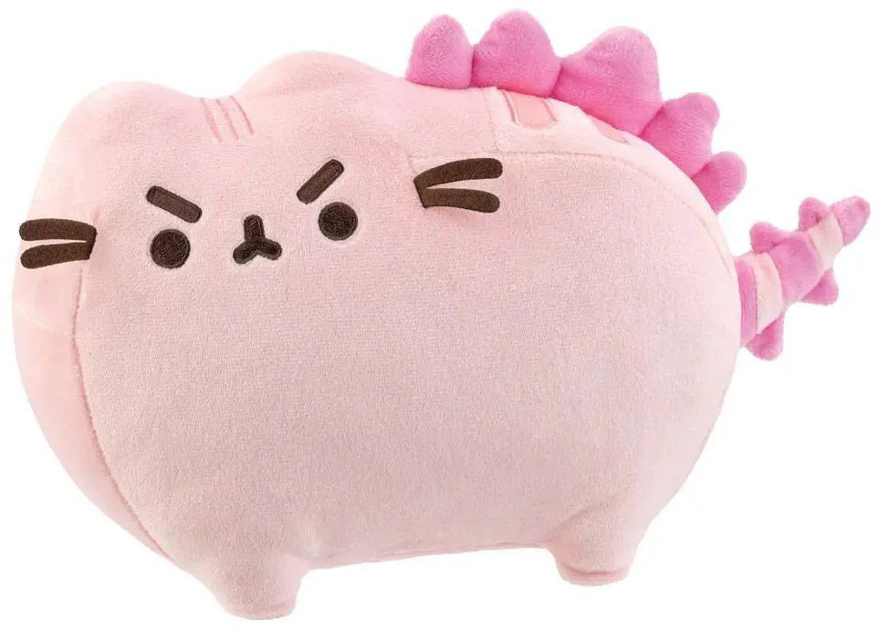 PUSHEEN ΛΟΥΤΡΙΝΗ ΓΑΤΟΥΛΑ PUSHEENOSAURUS ΡΟΖ (24 ΕΚ.)