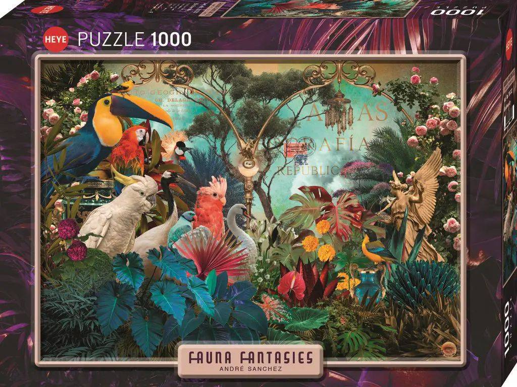 FAUNA FANTASIES BIRDIVERSITY HEYE 1000 ΚΟΜΜΑΤΙΑ (30032)