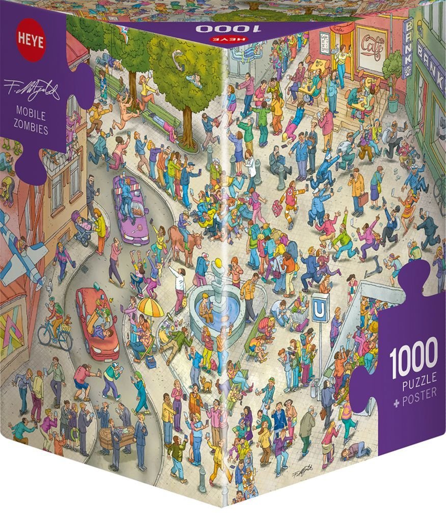 HEYE MOBILE ZOMBIES HEYE 1000 ΚΟΜΜΑΤΙΑ ΤΡΙΓΩΝΟ ΚΟΥΤΙ (30045)