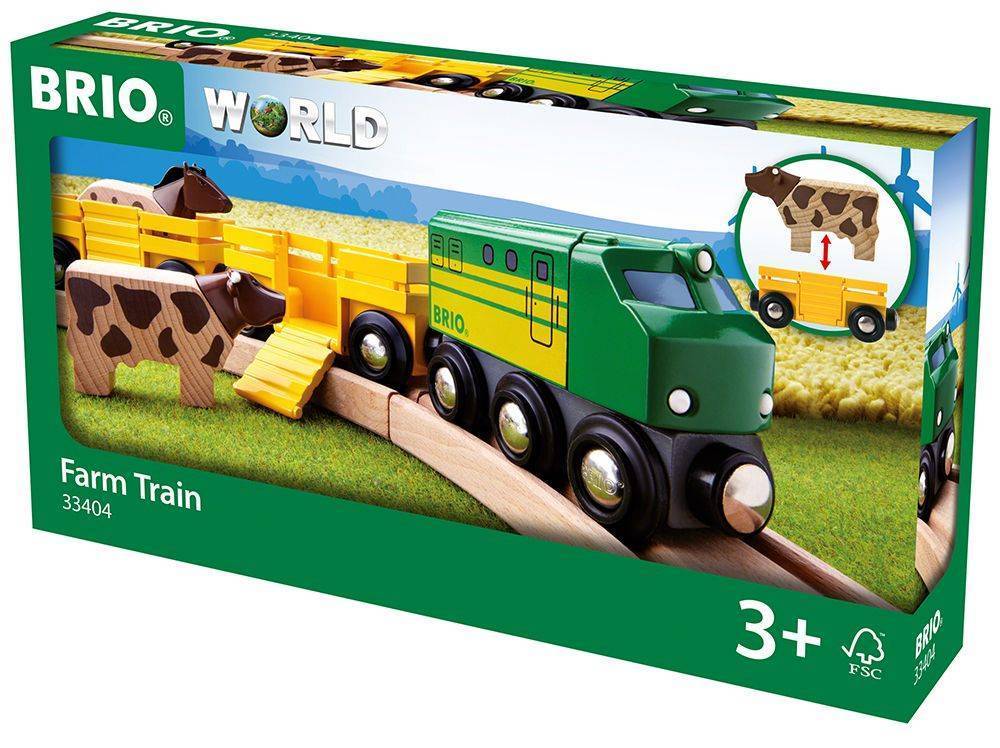 BRIO ΤΡΕΝΟ ΜΕ ΖΩΑ BRIO 5ΤΜΧ (33404)