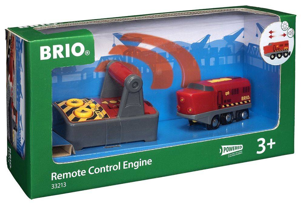 BRIO ΤΗΛΕΚΑΤΕΥΘΥΝΟΜΕΝΗ ΜΗΧΑΝΗ ΤΡΕΝΟΥ BRIO 2ΤΜΧ (33213)