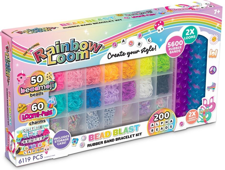 RAINBOW LOOM SET BEAD BLAST BRACELET RAINBOW LOOM