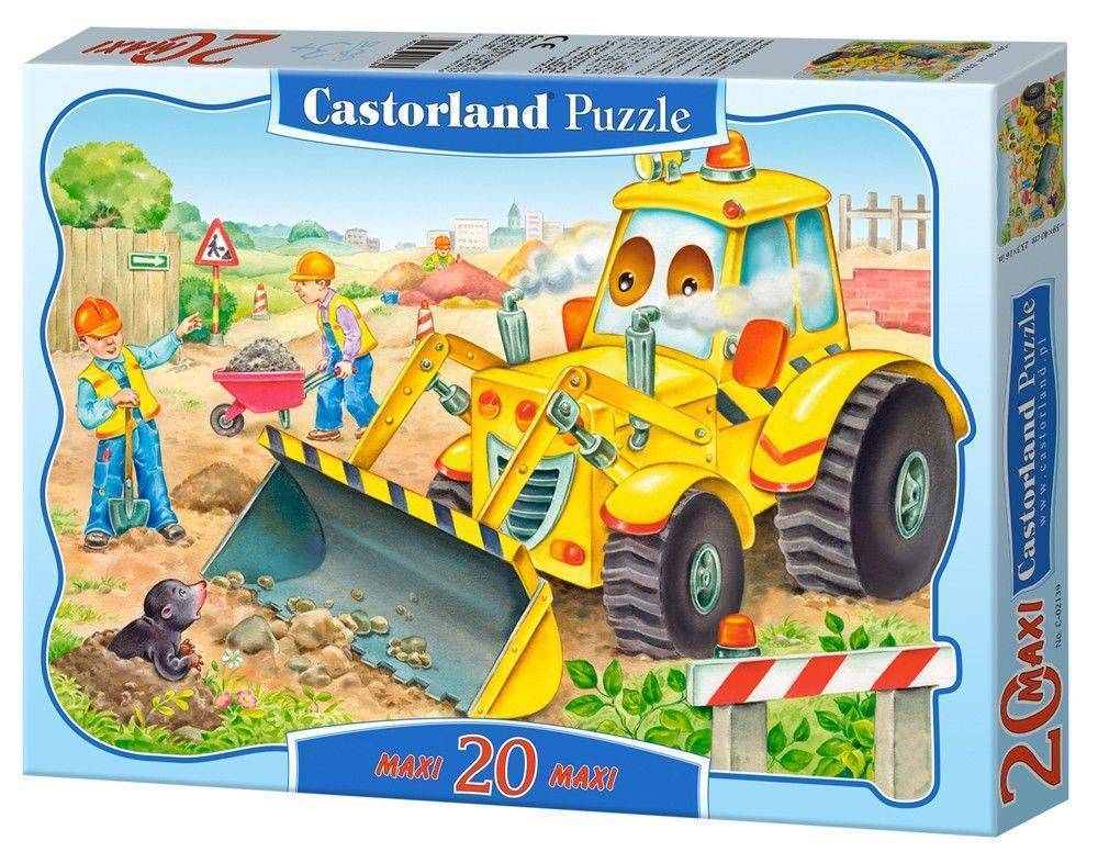 ΠΑΖΛ CASTORLAND BULLDOZER IN ACTION 20TMX