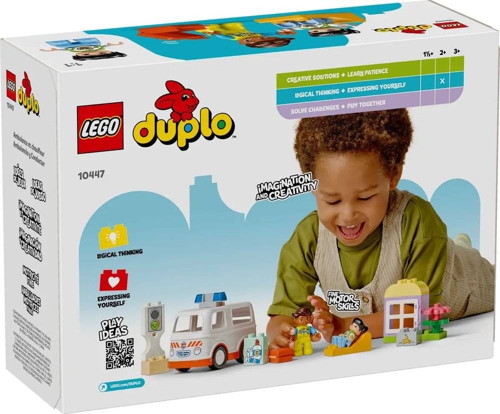 LEGO AMBULANCE - DRIVER (10447)