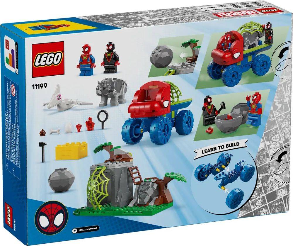 LEGO TEAM SPIDEY DINO CRAWLER RESCUE (11199)